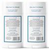Native Sea Salt & Cedar Twin Pack Deodorant Bundle 2