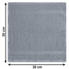 QCS Towels – 12 Pack Washcloths Set 30 x 30
