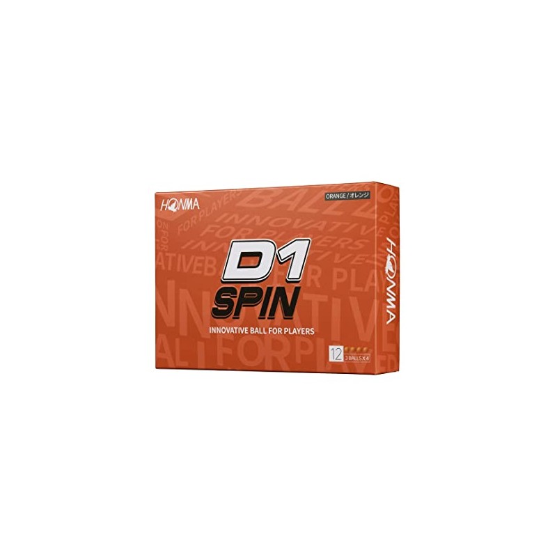 Honma Golf Ball D1 D-1 SPIN Spin 2023 2 Piece