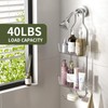 APLOP Shower Caddy Hanging 3-Tier,No Drill Rustproof Stainless Steel,Shower Storage
