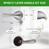 gcbcrit RP48717 Shower Handle Replacement, Metal Lever Handle Kit