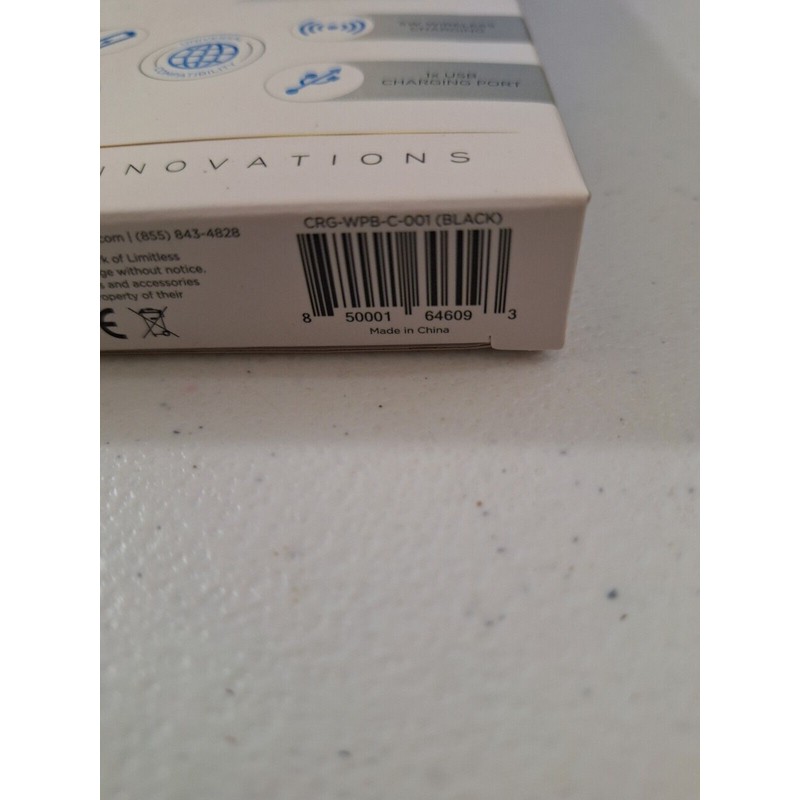 ChargeHubGO+ 5000 mAh All-in-One Charging Solution with Wireless Charging Pad