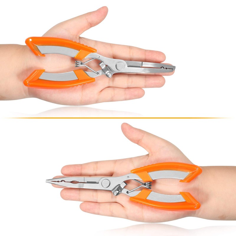 SPEEDWOX Fishing Pliers, Set of 2, Multi-functional, Fish Pliers, Fishing