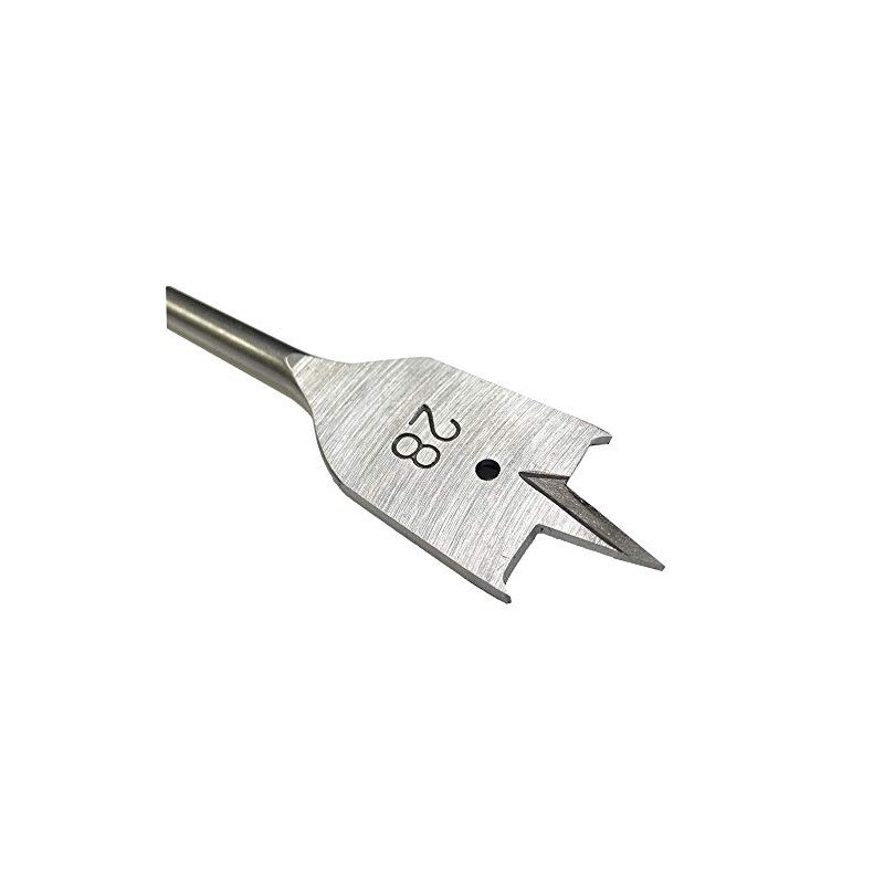 High Speed Steel Spade Flat Wood Drill Bit with Titanium