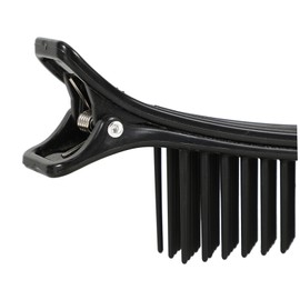 Baluue 2pcs Salon Clip with Comb Coloyur Track Clip Colour Track Clip Billed Hair Clips Comb Clip Curl Ties