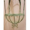 Rustic Hanging PLANTER Basket Antique Victorian Style Garden Plant Hanger