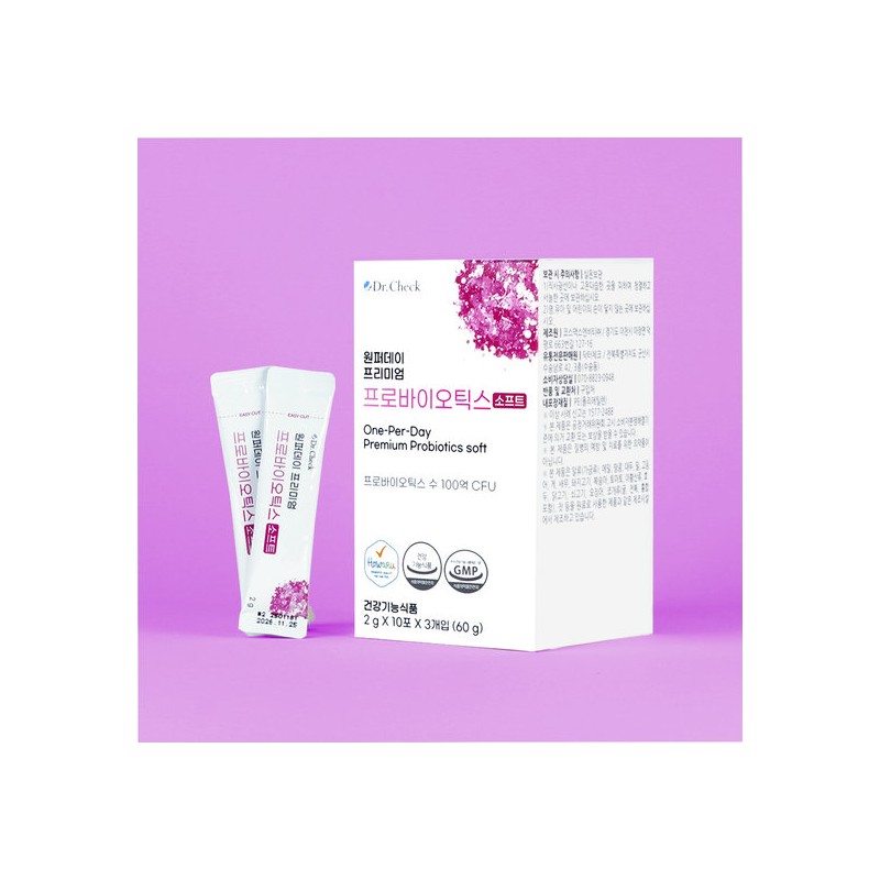 Doctor Check Dr. Check One Per Day Premium Probiotics Soft