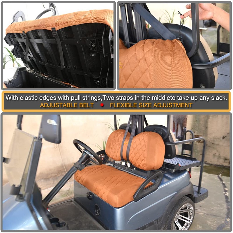 Jaxpare Golf Cart Seat Covers for Club Car Precedent,DS and