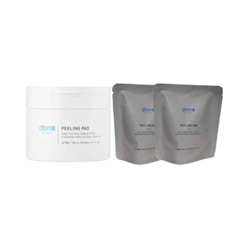 Atomy 40 Atomy Peeling Pads + 40 Refills x 2