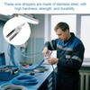 1Pcs Multifunctional Wire Stripper Tool Stainless Steels Pliers Electrical Pliers