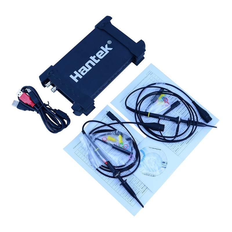 Hantek Laptop PC USB Digital Storage Virtual Oscilloscope 2 Channels