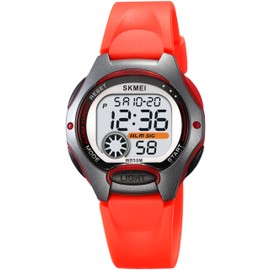 Digital Watch Children's Watches for Boys Girls Children's Watch Digital with Alarm Clock Date Colourful LED Light Sports Watch Children Boys Outdoor Watch 5ATM Waterproof Digital Sports Watch Kids