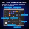 VSDINSIDE Macro Keypad, Stream Controller Deck Gaming Streaming Shortcut Keyboard,