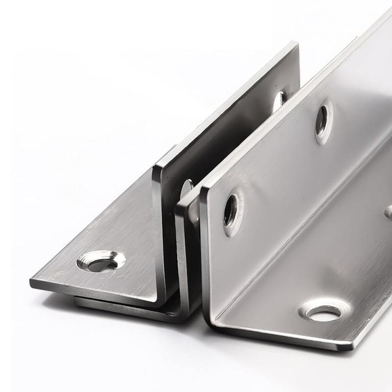 L Brackets, 4PCS Corner Brace Angle Bracket, Superior Stainless Steel