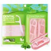 Double Line Dental Floss Picks, 85 Count Mint Flavor Flossers