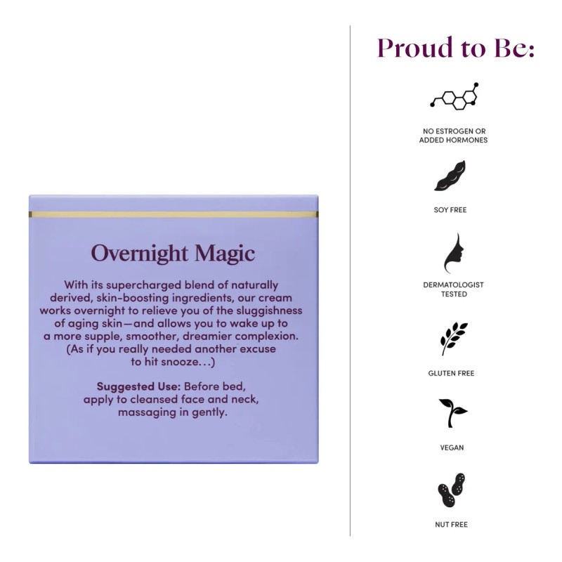 Womaness Overnight Magic Night Crema Facial Crema De Noche A