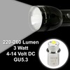 HQRP High Power 3w LED Bulb Compatible with Maglite ST3D016