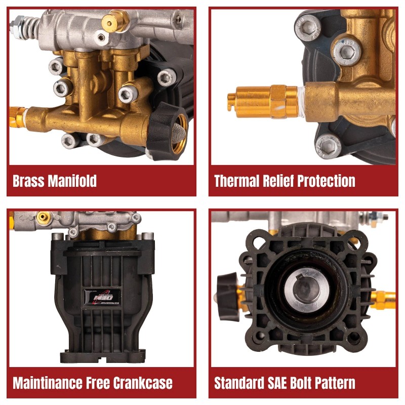 OEM Technologies 520002 Simpson OEM Technologies Pressure Washer Pump 2.5GPM