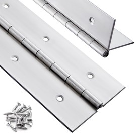 2 Pack Heavy Duty Piano Hinge 36 Inch x 3 Inch, 0.060'' Thick