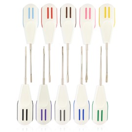 MuskalMed Dental Luxating Elevators PDL Periotome Luxation Root Tooth Loosening Extracting Extraction Kit of 10 Pcs DN-2516