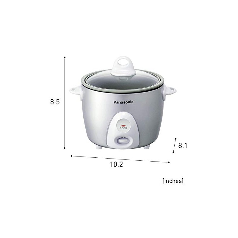 Panasonic Rice Cooker, Steamer & Multi-Cooker, 6-Cups (Cooked), 3-Cups (Uncooked),