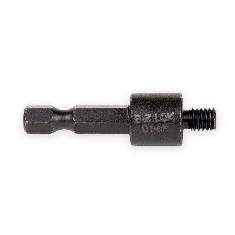 E-Z LOK 400-M6 Threaded Inserts for Wood, Installation Kit, Brass,