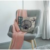 Smooffly Scallop Cushion Cover Starfish Seashell Decorative Ocean Throw Pillow