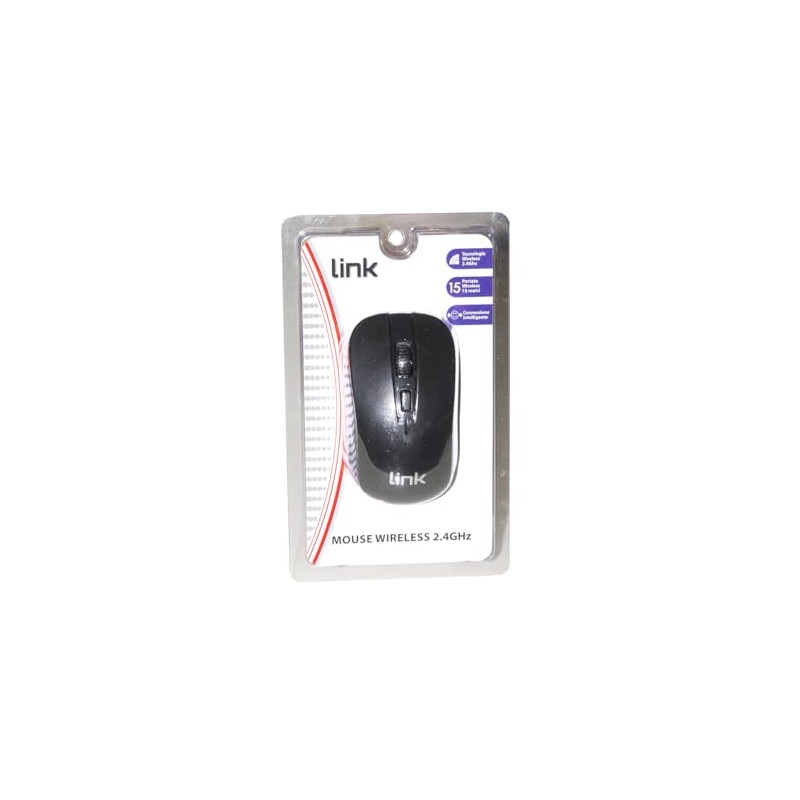 Link lkmos02 Wireless Mouse 1000 dpi 3 Buttons USB Receiver