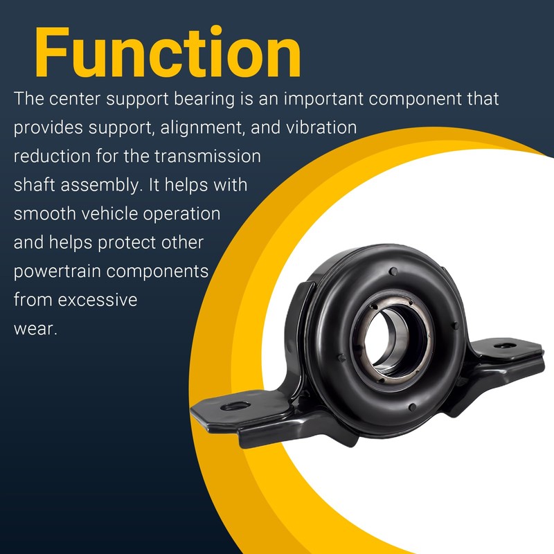 Driveshaft Center Support Carrier Bearing Fits for 2007 2008 Kia