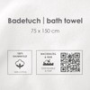 Herding Spirit Velour Towel, Cotton, Multi-Coloured, 75 x 150 cm