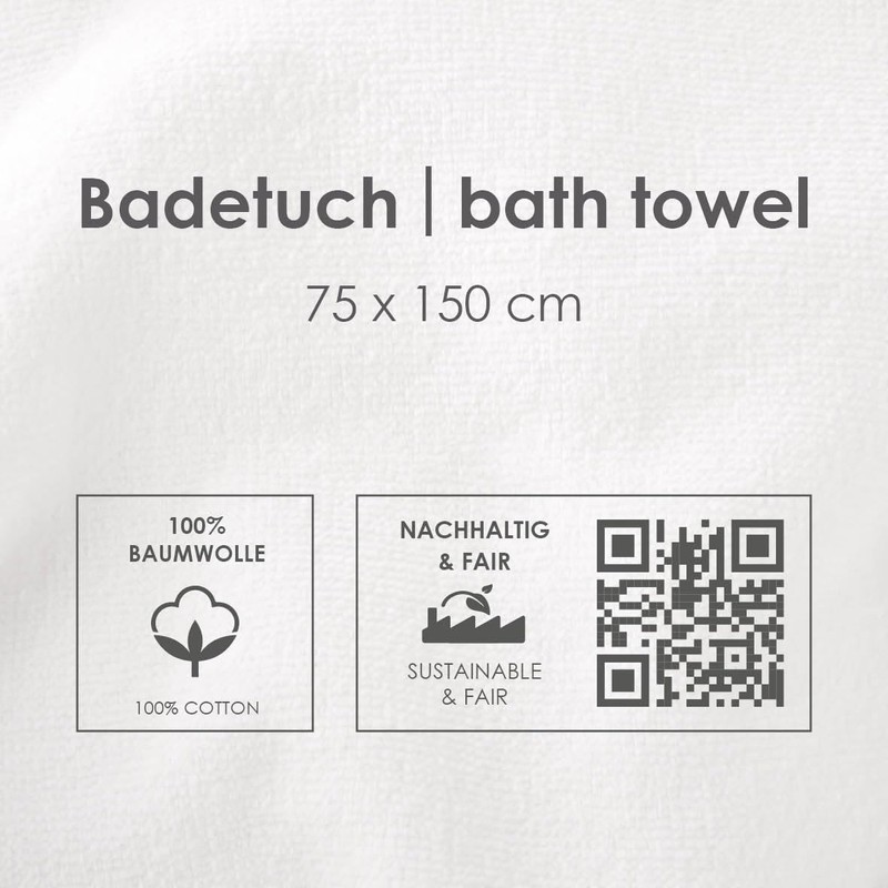Herding Spirit Velour Towel, Cotton, Multi-Coloured, 75 x 150 cm