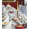 Hyoola 10" Beeswax Taper Candles - 10 Hour Burn Time