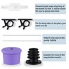 GAGALIFE Sink Soap Dispenser Extension Tube Kit, 47" Food-Grade Silicon