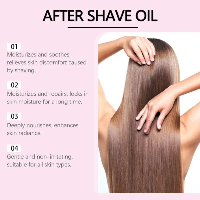 2pcs Aceite Para Después Del Afeitado Con Vainilla Y Fresa