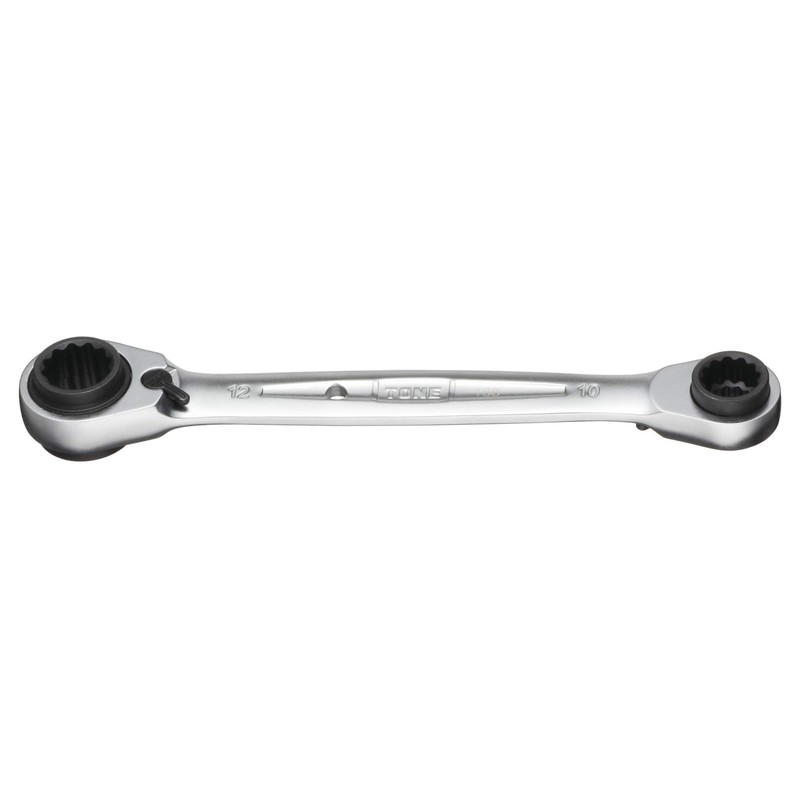 TONE RMW-0813 4-Way Ratchet Glasses Wrench Double Side Width 0.3