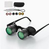 Hands Free Binoculars, Professional Portable Telescope, 3 Color Polarized Lenses,