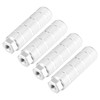 X AUTOHAUX Pack of 4 Rear Foot Pegs for BMX