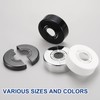 uxcell Wall Split Flange, 2 Pcs 70x25 mm - Cuttable