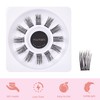 DIY Lash Extension Individual Clusters Volume Eyelash Pack Home Salon
