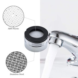3 Pack Tap Aerator M28, Water Saver Tap Filter Nozzle Faucet Aerator Replacement Parts (28mm Male Thread)