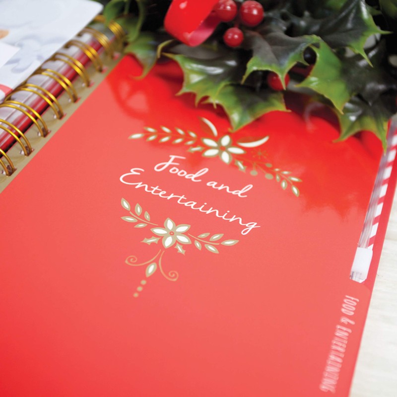 Rachel Ellen A5 Christmas Organiser Book - 5 Year Planner