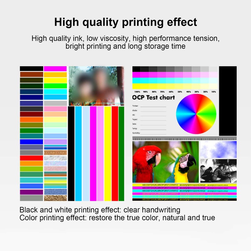 Refillable Ink Cartridge PP Cartridges Replacement for XP‑200 XP‑300 XP‑400