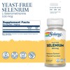 Solaray de Selenio sin Levadura, 100 Mcg, 90 Tapas