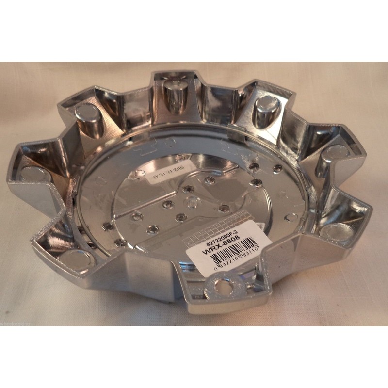 Worx Chrome Wheel Center Caps (QTY ONE) # 89-8808-CAP, 89-8808