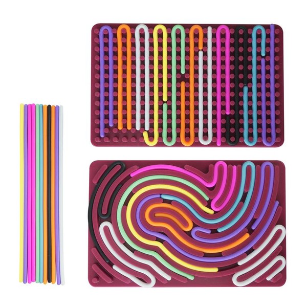 Silicone Sensory Fidget Toys Sensory Activity Board For Stress Anxiety