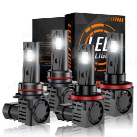 OEM For Peterbilt 587 2015-2018 Car Front LED Headlight Bulb High&Low Beam Kit 6500K