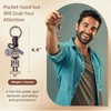 AuPra Robot Headset KeyChain Gift Women & Men Leather Musical