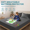 GOPOONY Waterproof Mattress Protector Queen Size - Breathable, Noiseless, Ultra-Soft