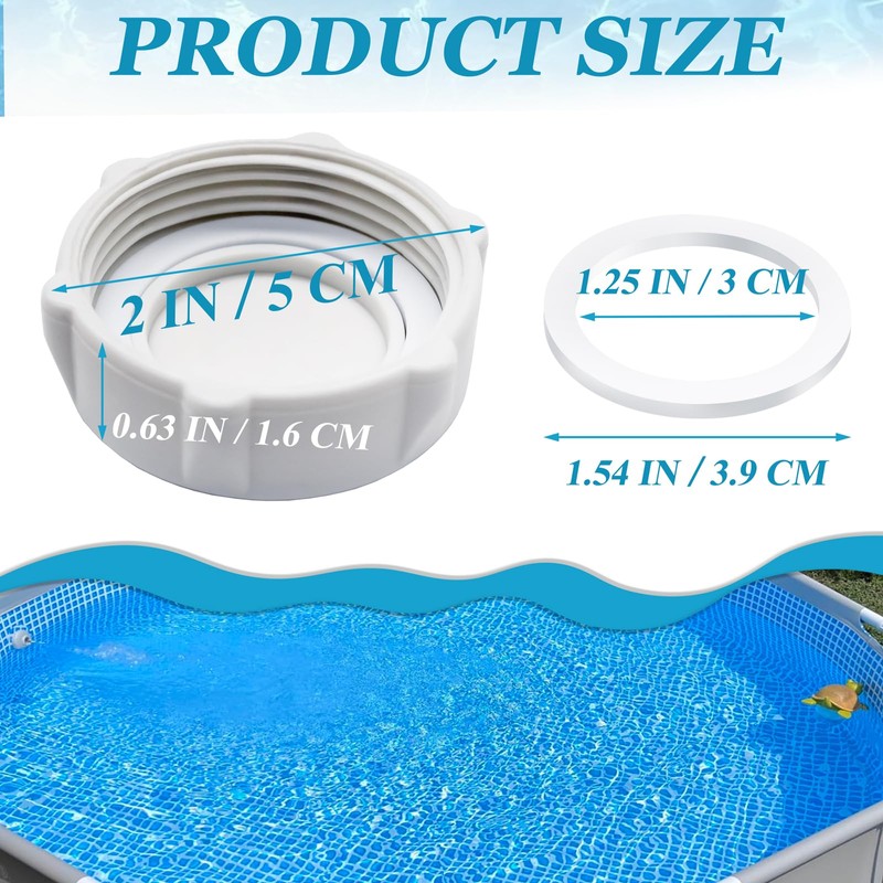 P01006 Replacement Drain Valve Cap for Coleman Swimming Pool Above