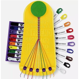 Crorey Creations Inc. My Friendship Bracelet Maker Traveler Kids Craft Precut Threads  Damaged Box
